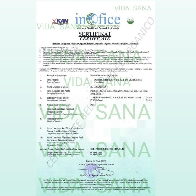 

White Quinoa Organic - Sak 25Kg