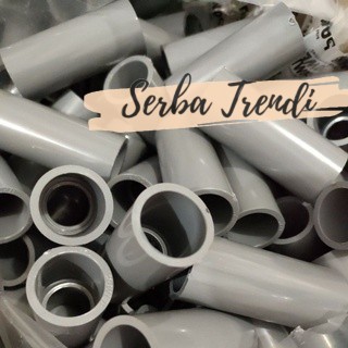 Sok Fitting PVC  1/2" - 3/4" - 1" Sock PVC Soket Sambung Pipa Paralon Air PVC 1/2In 3/4In 1In