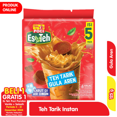 

Es Teh Poci Teh Tarik Gula Aren 125 g
