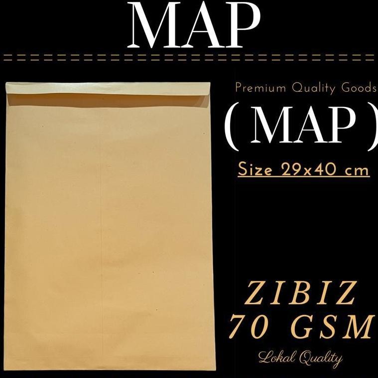 

GHT Amplop Coklat MAP ( 29x40Cm )