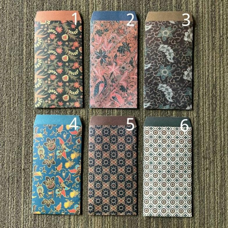 

GHT Angpau Motif Batik isi 10 / Amplop Motif Batik isi 10 / Angpau Batik isi 10 / Amplop Batik isi 10