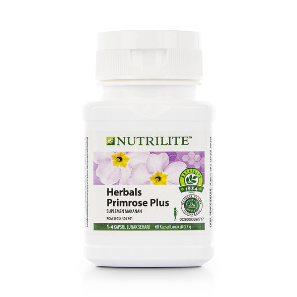 

NUTRILITE HERBALS PRIMROSE UNTUK MEMBANTU STABILKAN HORMON PADA WANITA AMWAY ORIGINAL 60 SOFTGEL