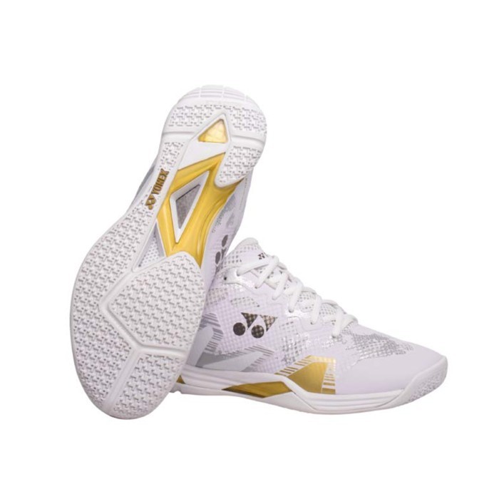 Murah New  Sepatu Badminton Yonex ECLIPSION Z3 Men SHBELZ3M White Gold Non COD