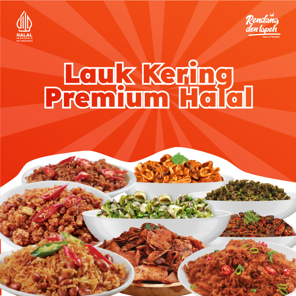 

Varian Lauk Kering Premium Halal Den Lapeh Food