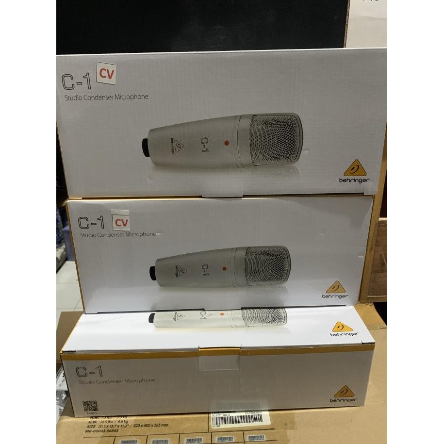 Behringer C1 - xlr - mic recording