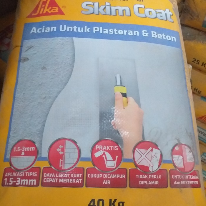 sikaWall 181 Skim Coat 40KG