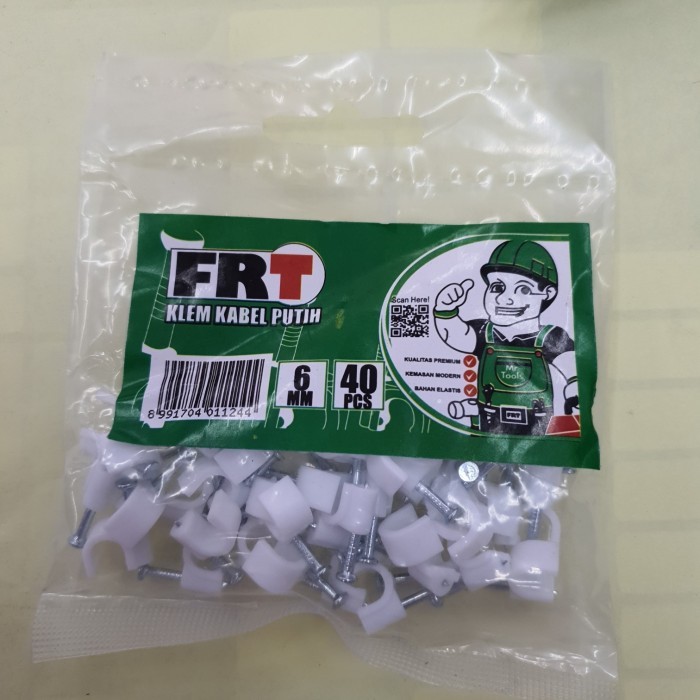 ><><><] klem kabel 6mm beton / klem 6mm kabel / klem 6mm