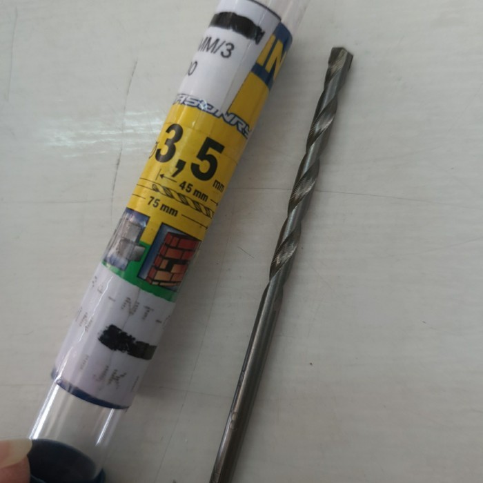 :>:>:>:>] mata bor beton 3,5mm / mata bor tembok 3,5mm
