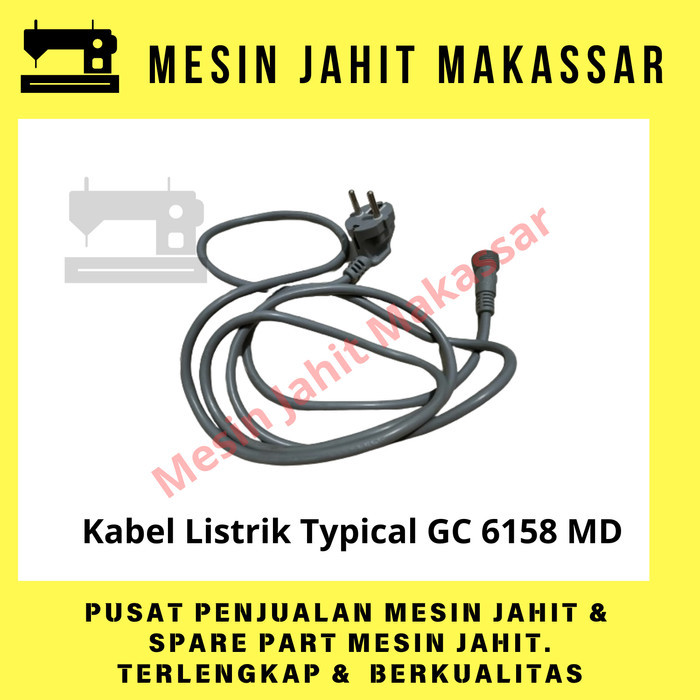 

~@~@~@~@] Termurah Kabel Listrik Mesin Jahit Typical GC 6158 MD Kualitas Bagus