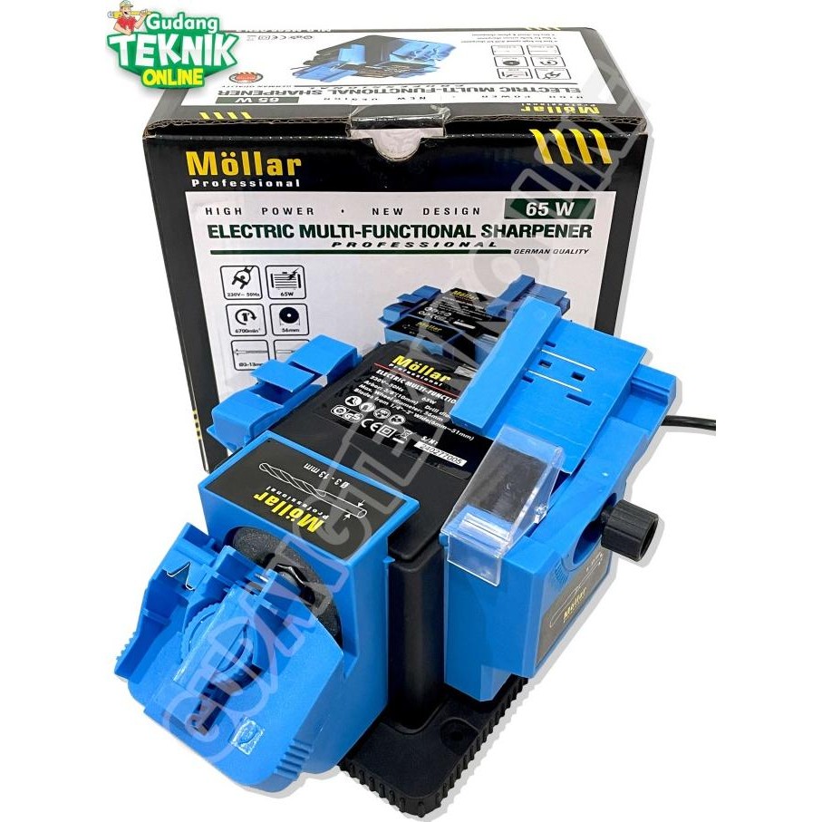 

MOLLAR MS65 / MESIN ASAH SERBAGUNA ELECTRIC MULTI-FUNCTIONAL SHARPENER ORIGINAL DAN TERPERCAYA