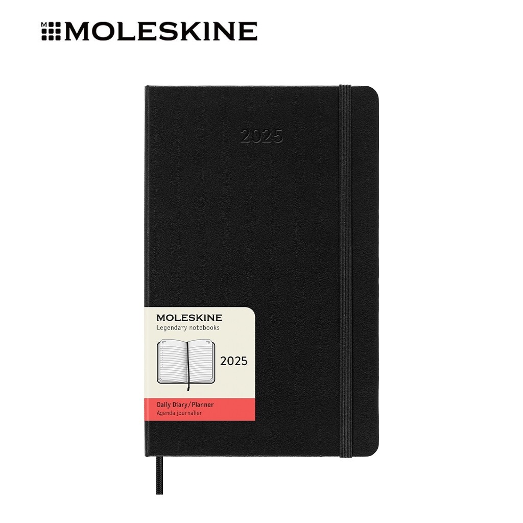 

Moleskine 2025 Classic Daily Planners Hard/Soft Cover |HlTHT1XQ|