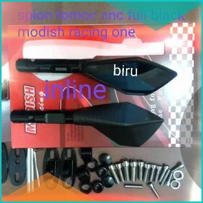Spion Tomok V2 Modish Blue Mirror Universal - Semua Motor 07D35Z4 sela