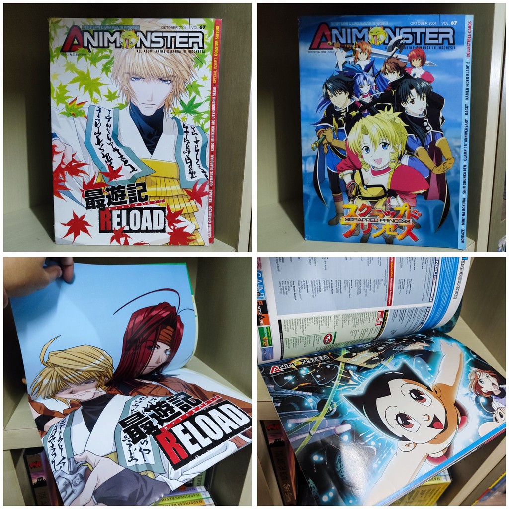 Animonster 2004-10 Vol 67 (poster dan kartu ada)