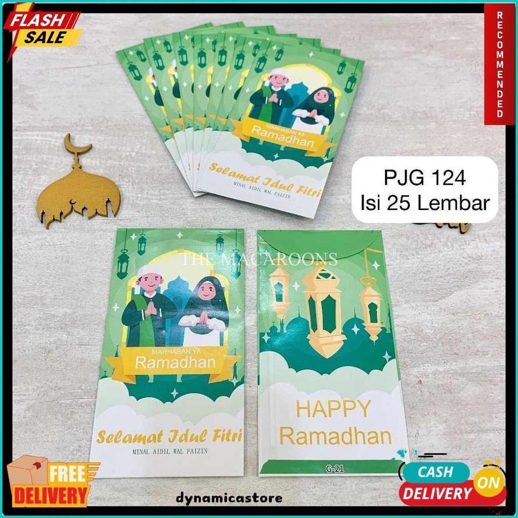 

Flash Sale Amplop Lebaran Idul Fitri Isi 25 Lembar / Angpao Thr Multifungsi (Lagi Viral)