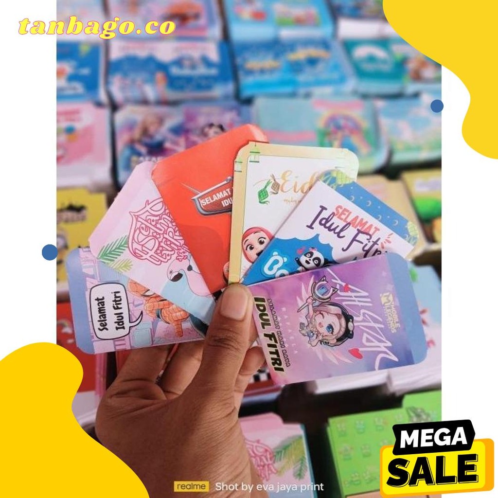 

Amplop Lebaran Mini 1000 Lembar 1Kg Kartun Dan Muslim (Cod)