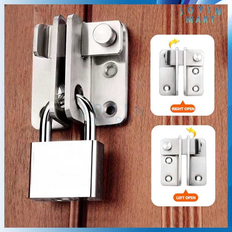 Kebutuhan Dapur Kunci Geser Pintu / Selot Slot Gembok / Slot pintu Geser/ Cantolan Grendel Pintu /