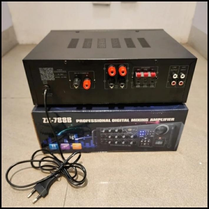 BEST DEAL AMPLIFIER BLUETOOTH KARAOKE BETAVO ZX 788B AMPLIFIER KARAOKE 