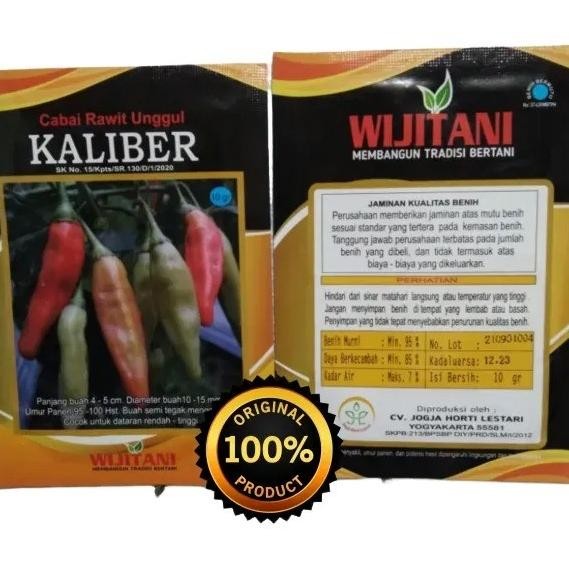 

Kaliber Rawit 10Gr Benih Cabe Rawit Setan Kaliber Original Wijitani