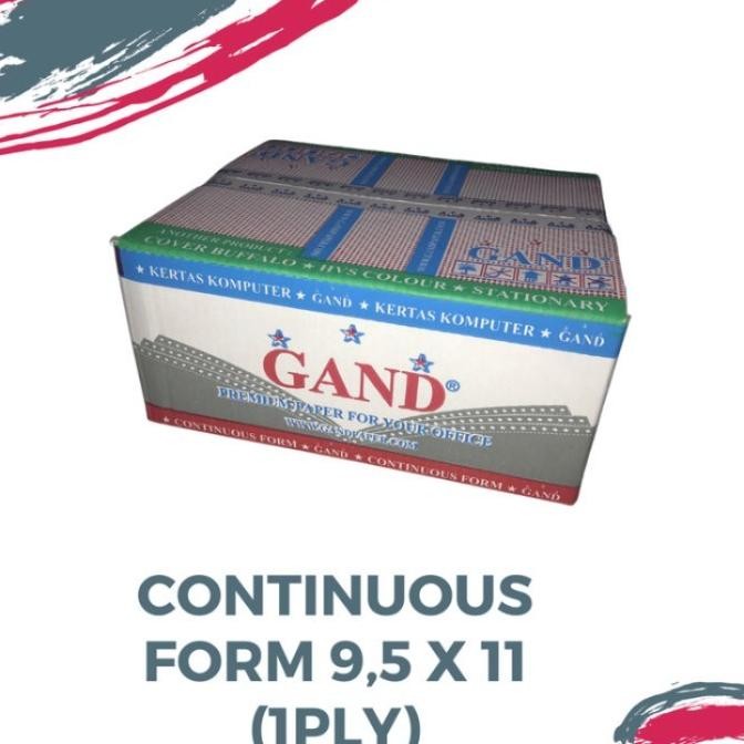 

KERTAS CONTINUOUS FORM GAND A5 PRS BAGI 2 1PLY/2 PLY/3 PLY/4 PLY/5 PLY