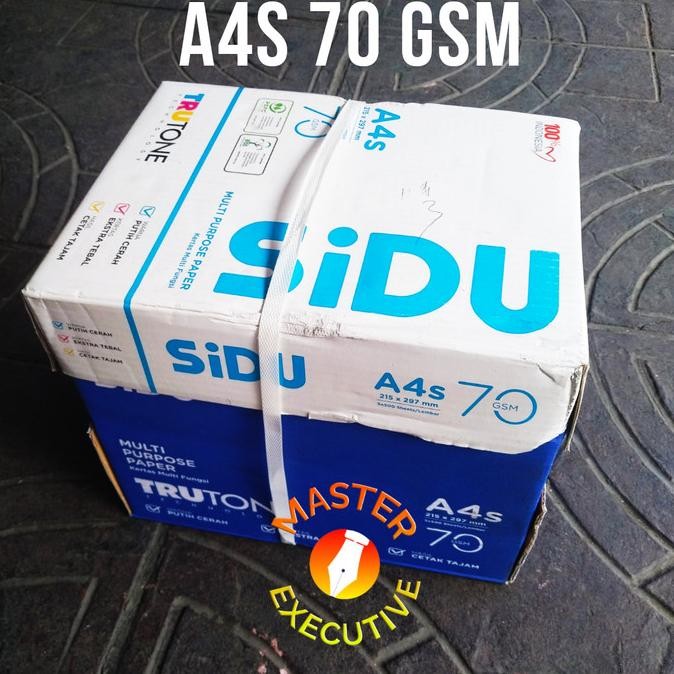 

[Dus] Sinar Dunia / SiDu Kertas HVS A4S 70 gsm 215 x 297 mm