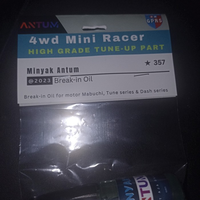 Terbaru.. Antum Minyak Break In Oil Dinamo Motor Tamiya