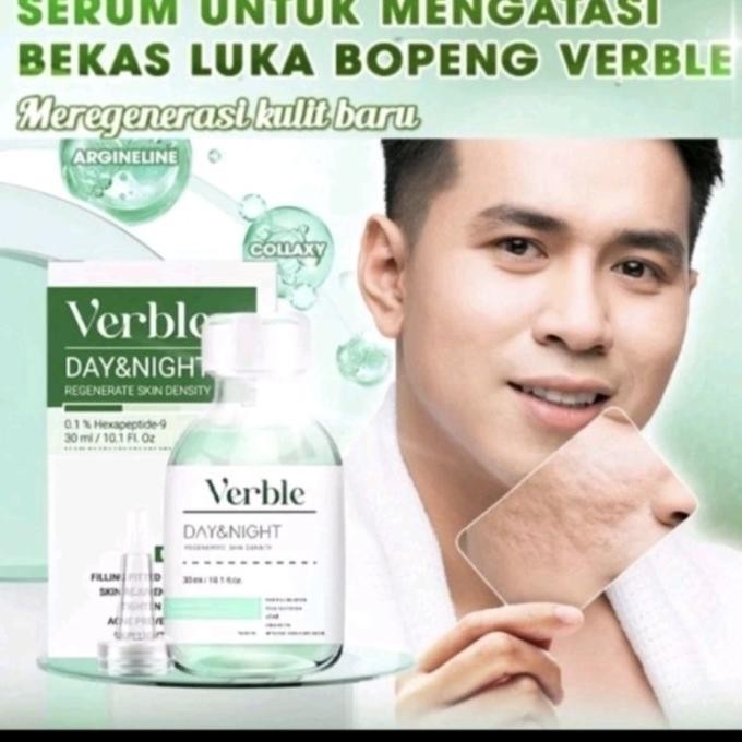 NEW VERBLE Serum Bekas Luka Berlubang VERBLE meregenerasi kulit baru