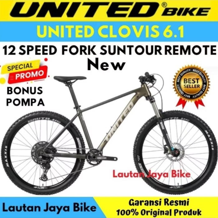 Sepeda 27.5 MTB UNITED CLOVIS 6 NEW