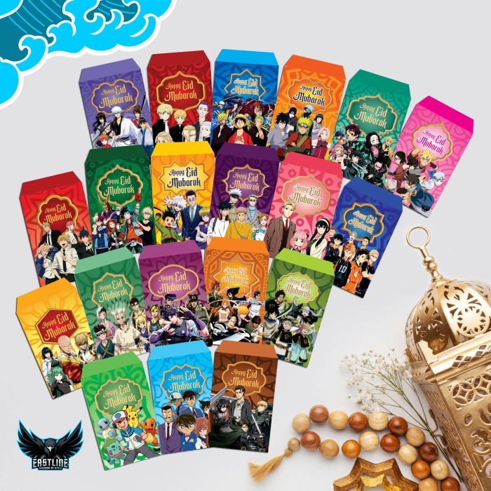 

Beragam Amplop Lebaran Anime Karakter Lucu Kekinian Desain Eksklusif Ap120 Klw