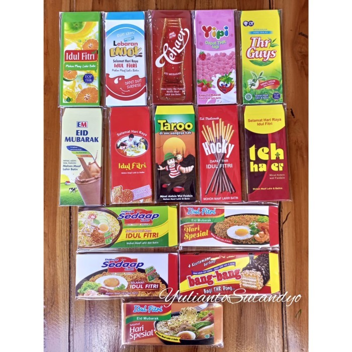 

Hot Promo Amplop Lebaran Thr Panjang Snack Unik Lucu Kekinian Tebal 120 Gsm Hsh