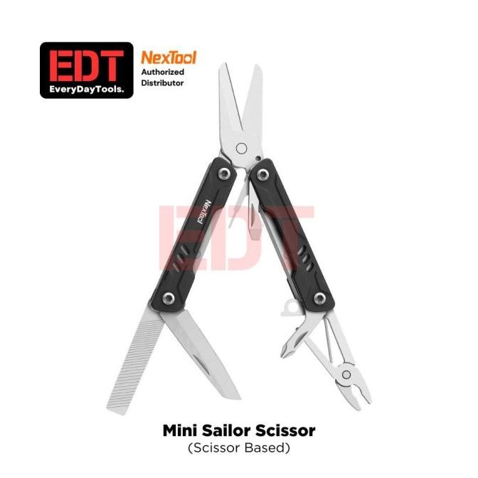 

Nextool Mini Sailor Scissor | Compact Scissor Based Multitool | Gunting Serbaguna Edc Original Dan Terpercaya