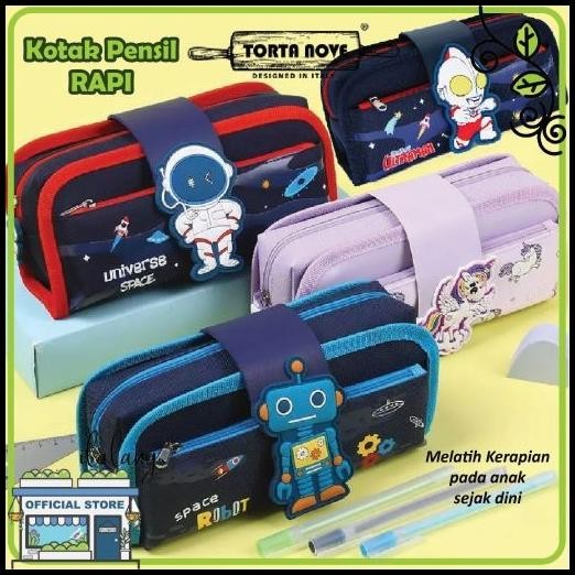 

Tempat Pensil Anak Sekolah Ultraman Astronot Unicorn Kotak Pensil Kain