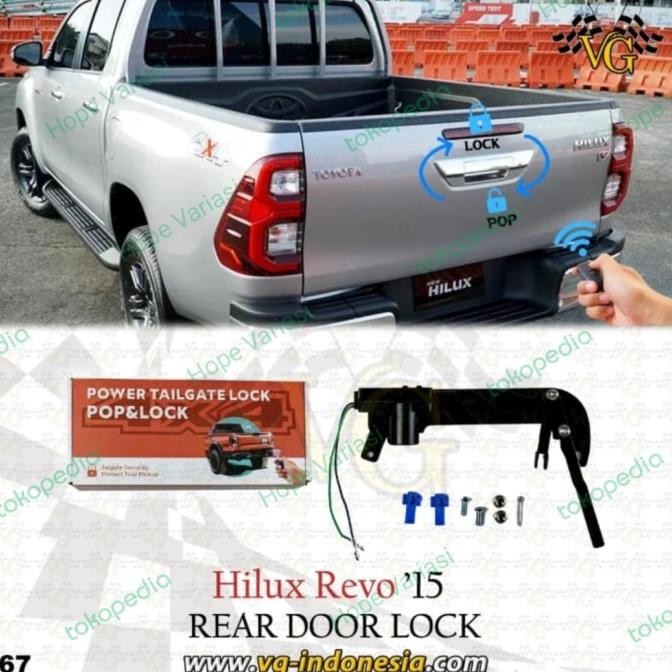 rear door lock central lock hilux revo 2016 - 2024