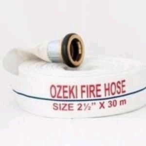 TERBARU Selang Pemadam OZEKI 2,5 Inch x 30M Fire Hose Kanvas Coupling Machino