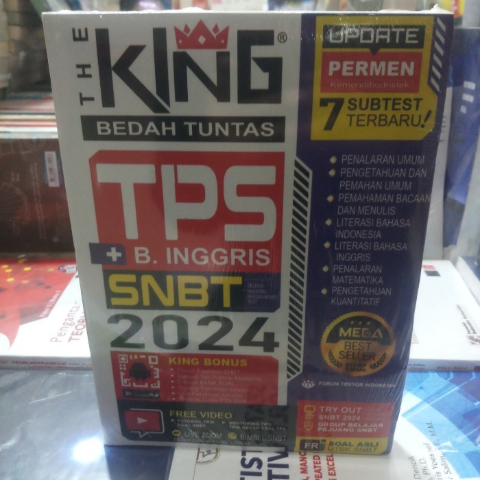 

Terbatas..! Buku The King Snbt 2024