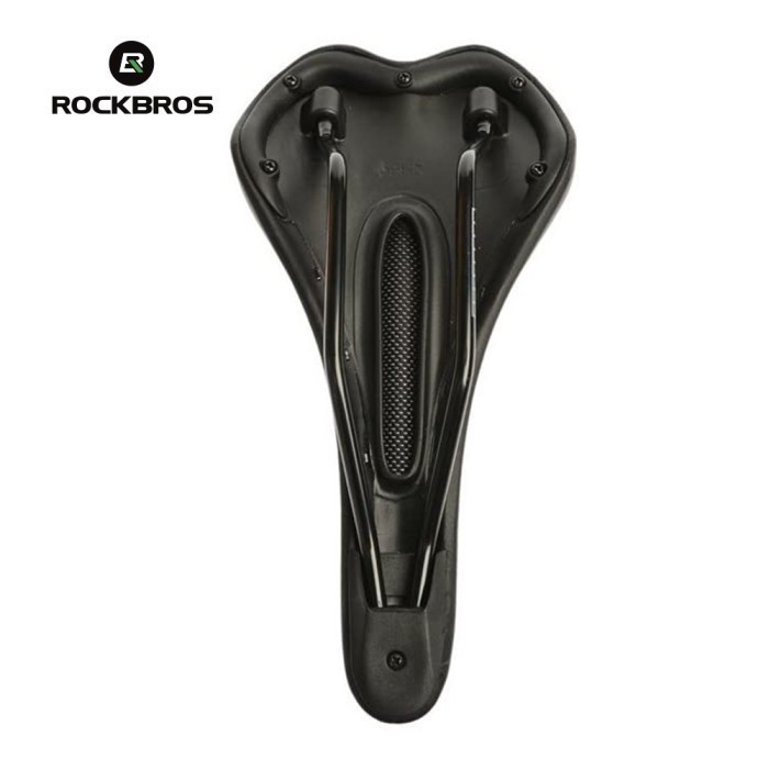 Laris!!! Sadel Sepeda Rockbros 1020C Mtb Roadbike Lipat Seli Hitam Coklat