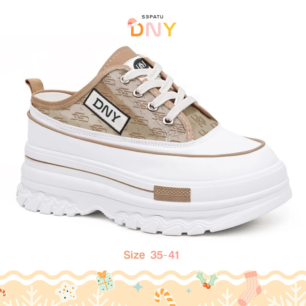 SEPATU SANDAL WANITA  Sepatu DNY Sandal Sepatu Wanita Kekinian Sepatu Sendal Perempuan Tinggi