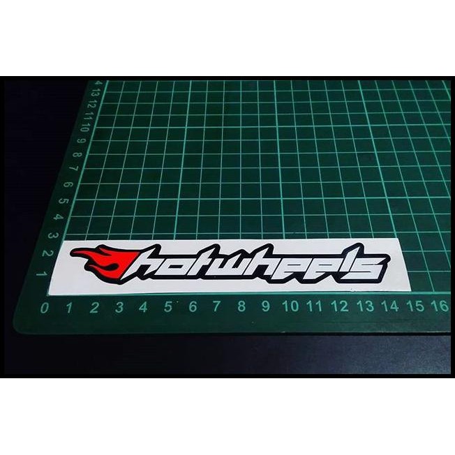

BEST DEAL CUTTING STICKER HOTWHEELS 15CM !!