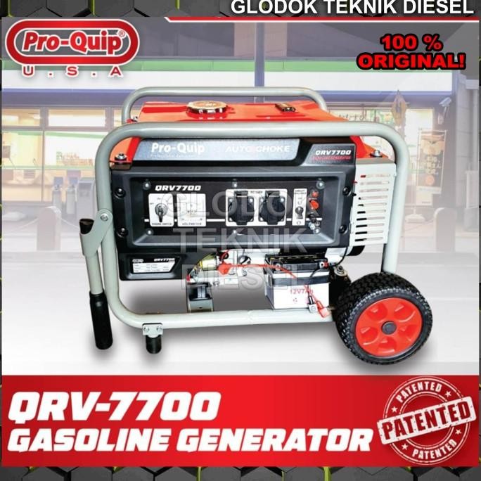 Genset Bensin 4000 W Watt Generator Listrik Qrv 7700 Qrv7700 Terbaik