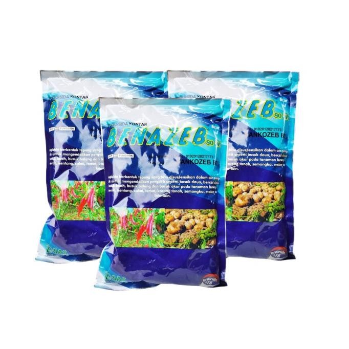 Benazeb 1Kg Benazeb 1 Kg Fungisida Mankozeb Produk Original Pabrik