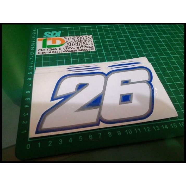 

TERMURAH STICKER CUTTING 26 DANIEL PEDROSA !!!