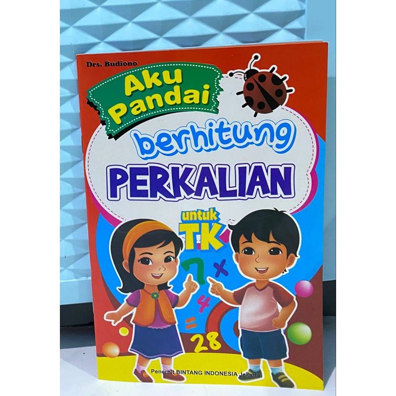 

Buku Edukasi Berhitung Perkalian untuk anak TK