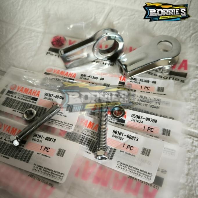 Bess Seller setelan rantai Chrome crome set mur baut rx king sparepart Original