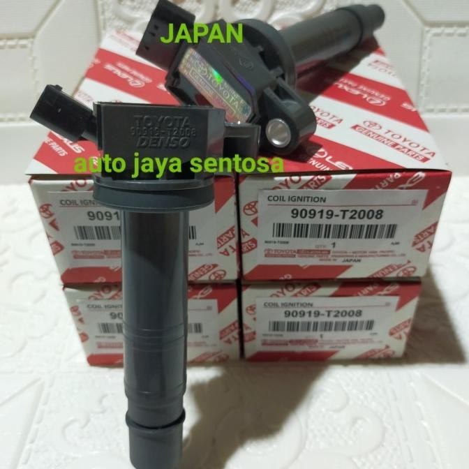 BESS SELLER IGNITION COIL KOIL BUSI TOYOTA INNOVA BENSIN DIESEL FORTUNER VNT TRD ORIGINAL JAPAN