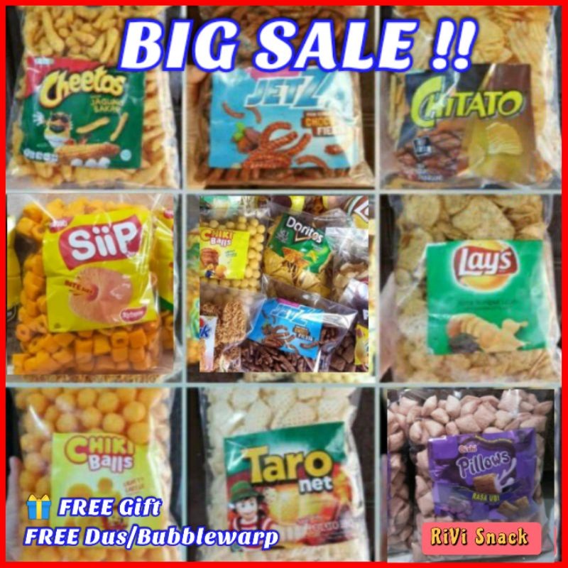 

[PROMO] SNACK KILOAN SERBA 100GR BRAND ORIGINAL / PUSAT CEMILAN MURAH