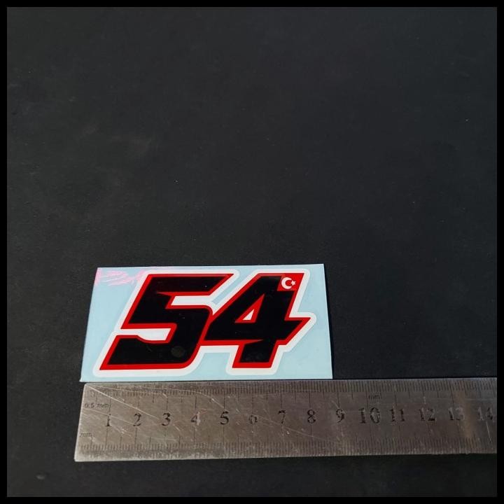 

DISKON CUTTING STICKER 54 TOPRAK RAZGATLIOLU WSBK PEMBALAP !!