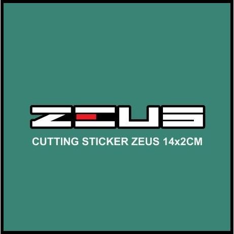 

DISKON CUTTING STICKER ZEUS 14CM !!!!!