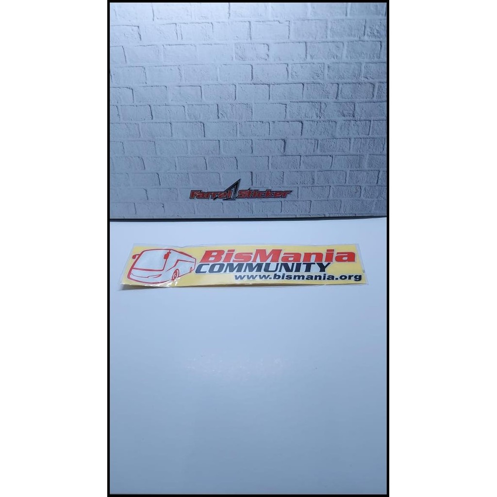 

TERMURAH STIKER BUS STICKER BISMANIA COMMUNITY !!!!!!