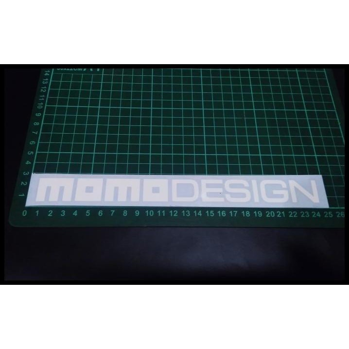 

GRATIS ONGKIR CUTTING STICKER MOMO DESIGN PUTIH BESAR 25X3CM !
