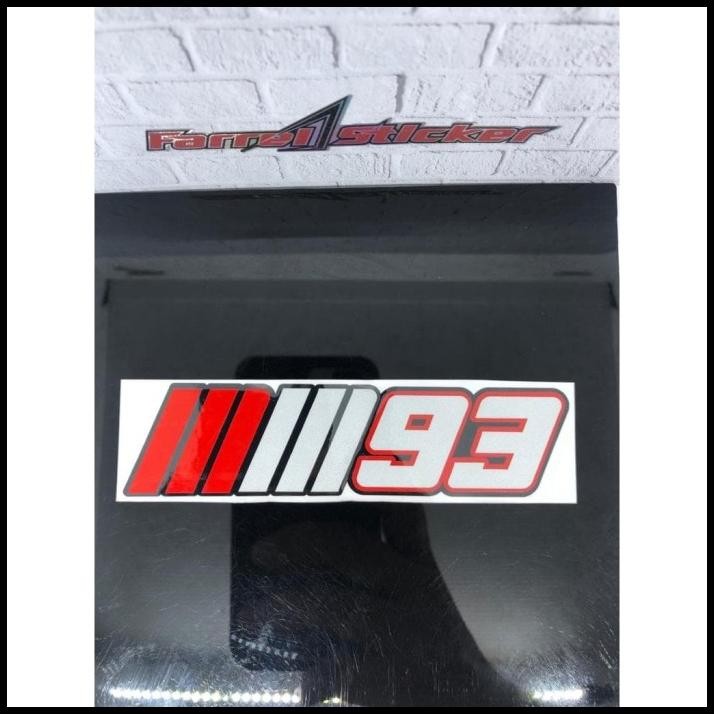 

GRATIS ONGKIR STIKER STICKER MM93 MARC MRQUEZ 12 CM !!!