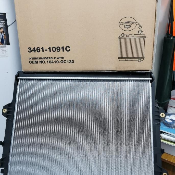 RADIATOR INNOVA BENSIN MANUAL 2005 ORIGINAL